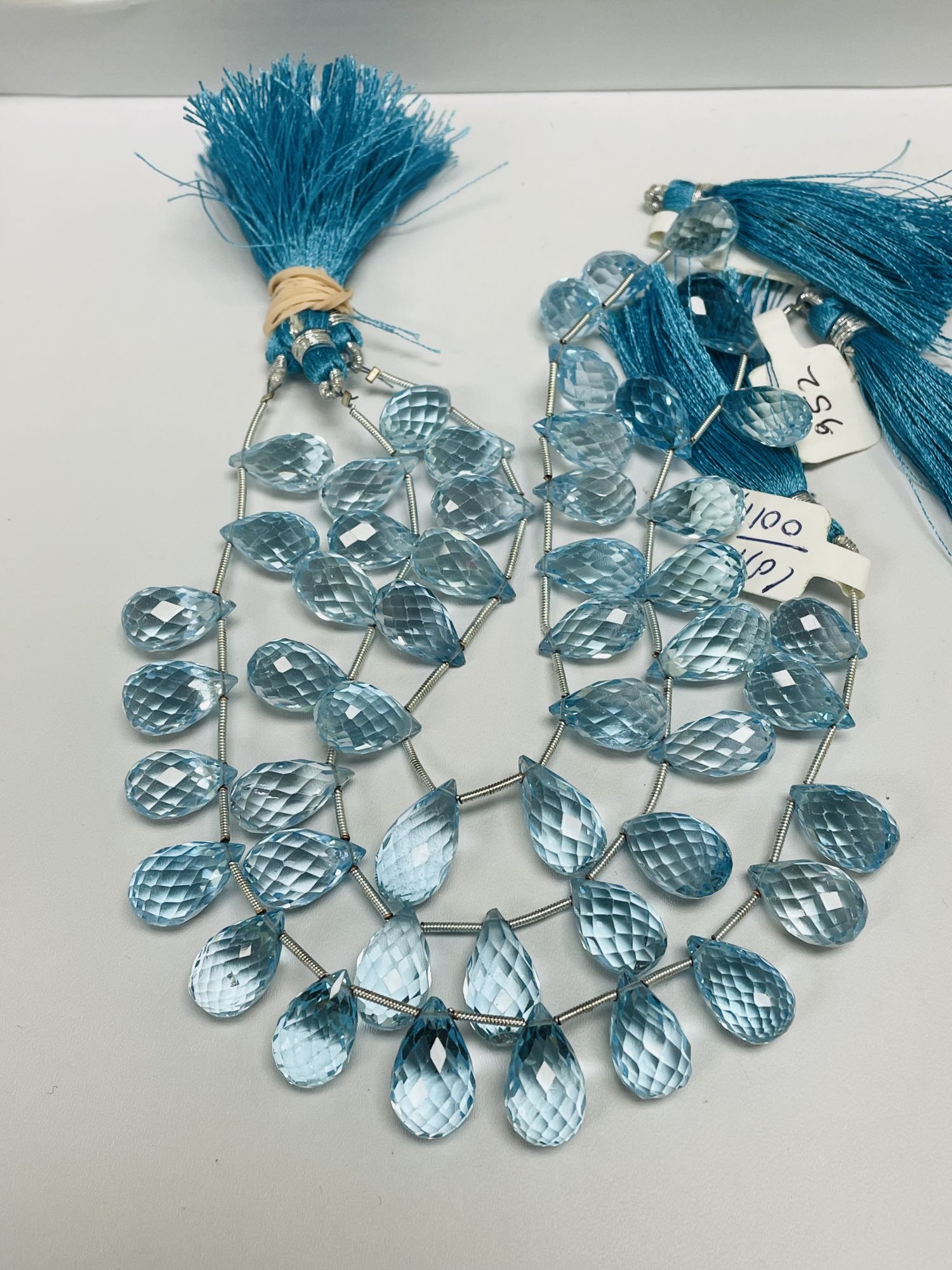 Sky Blue Topaz Drop Faceted