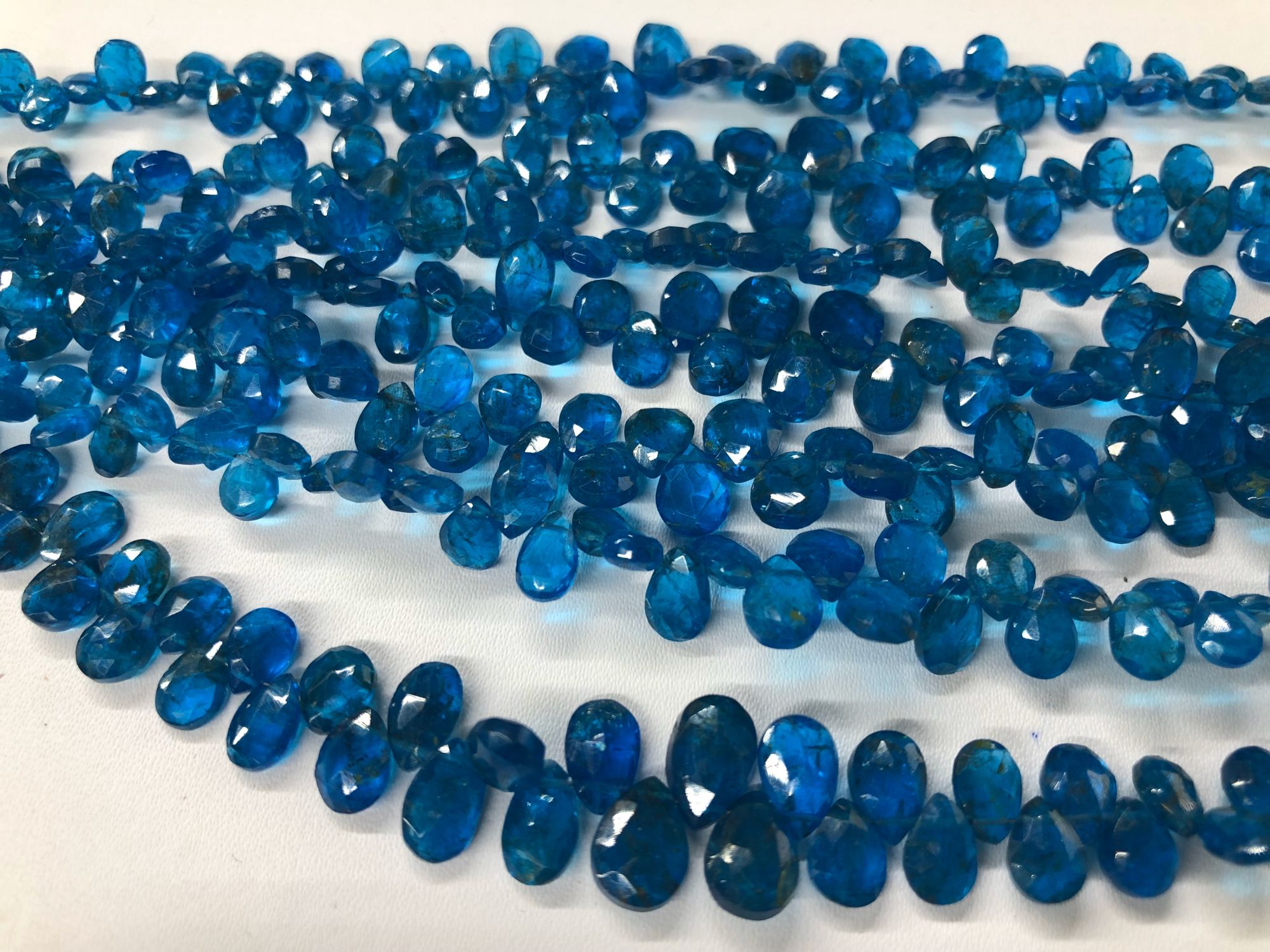 Apatite Pear Faceted NATURAL