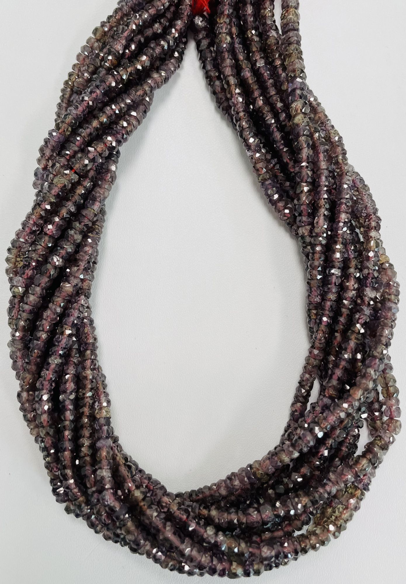 Color Change Garnet Rondelle Faceted