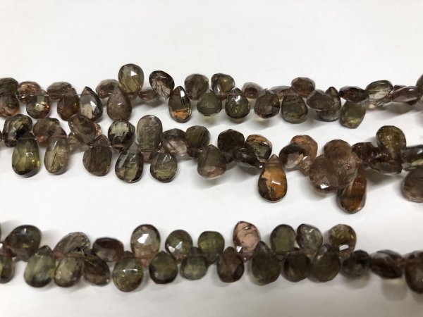 Andaulsite Pears Faceted