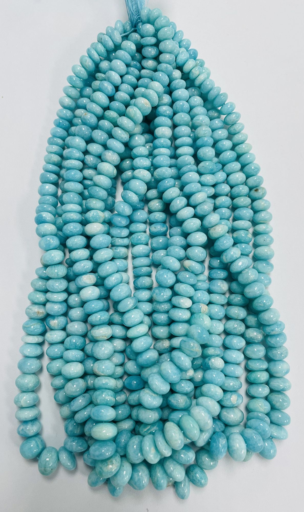 Amazonite Rondelle Smooth