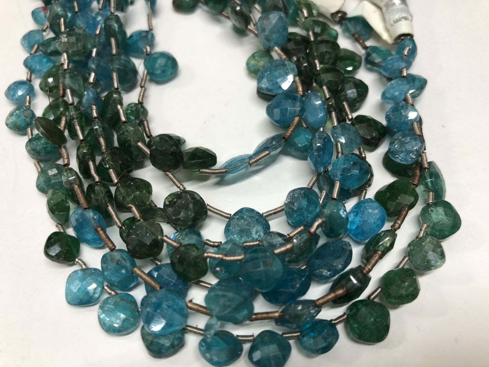 Apatite Cushions Faceted