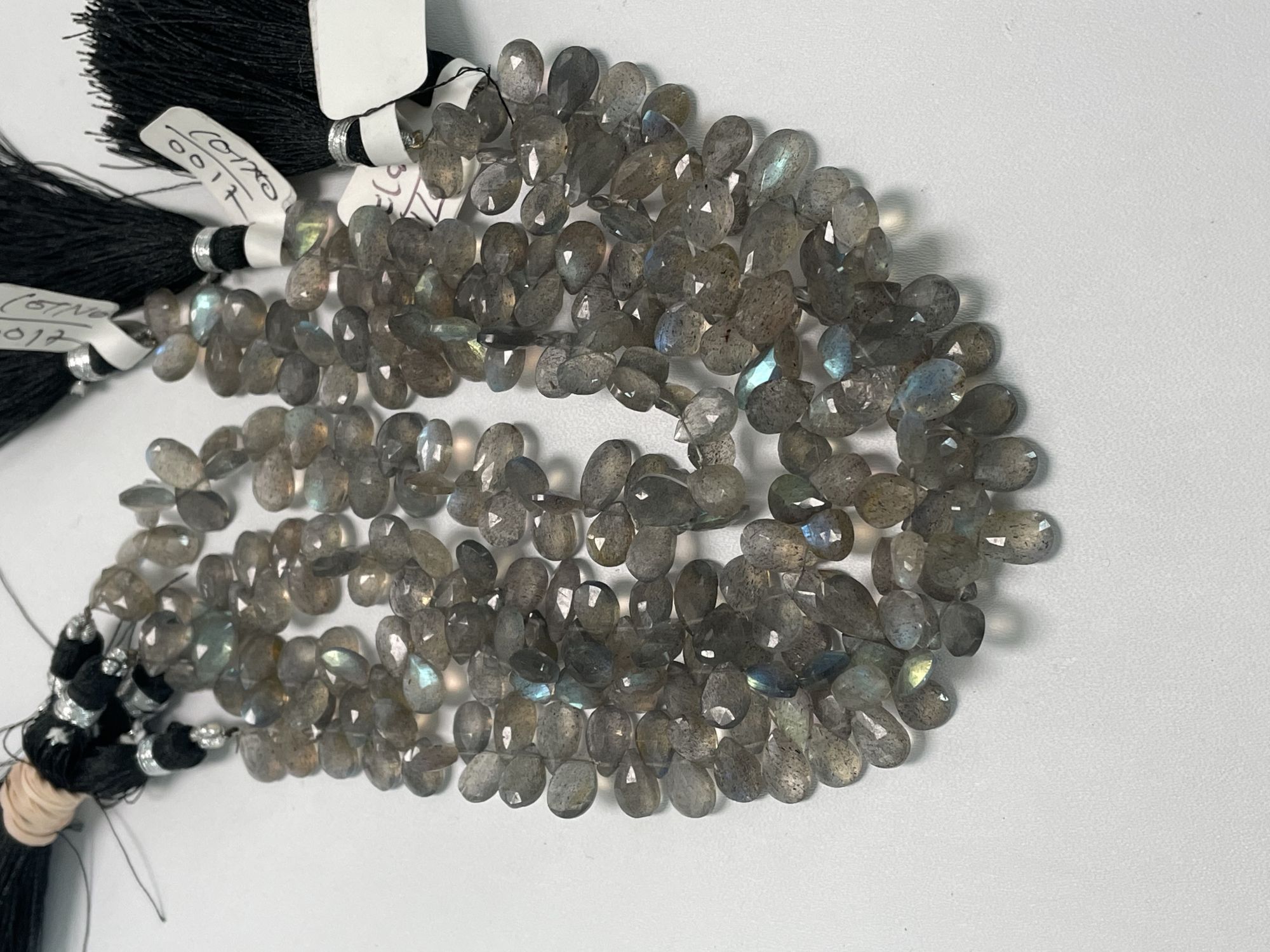 Labradorite Pear Faceted