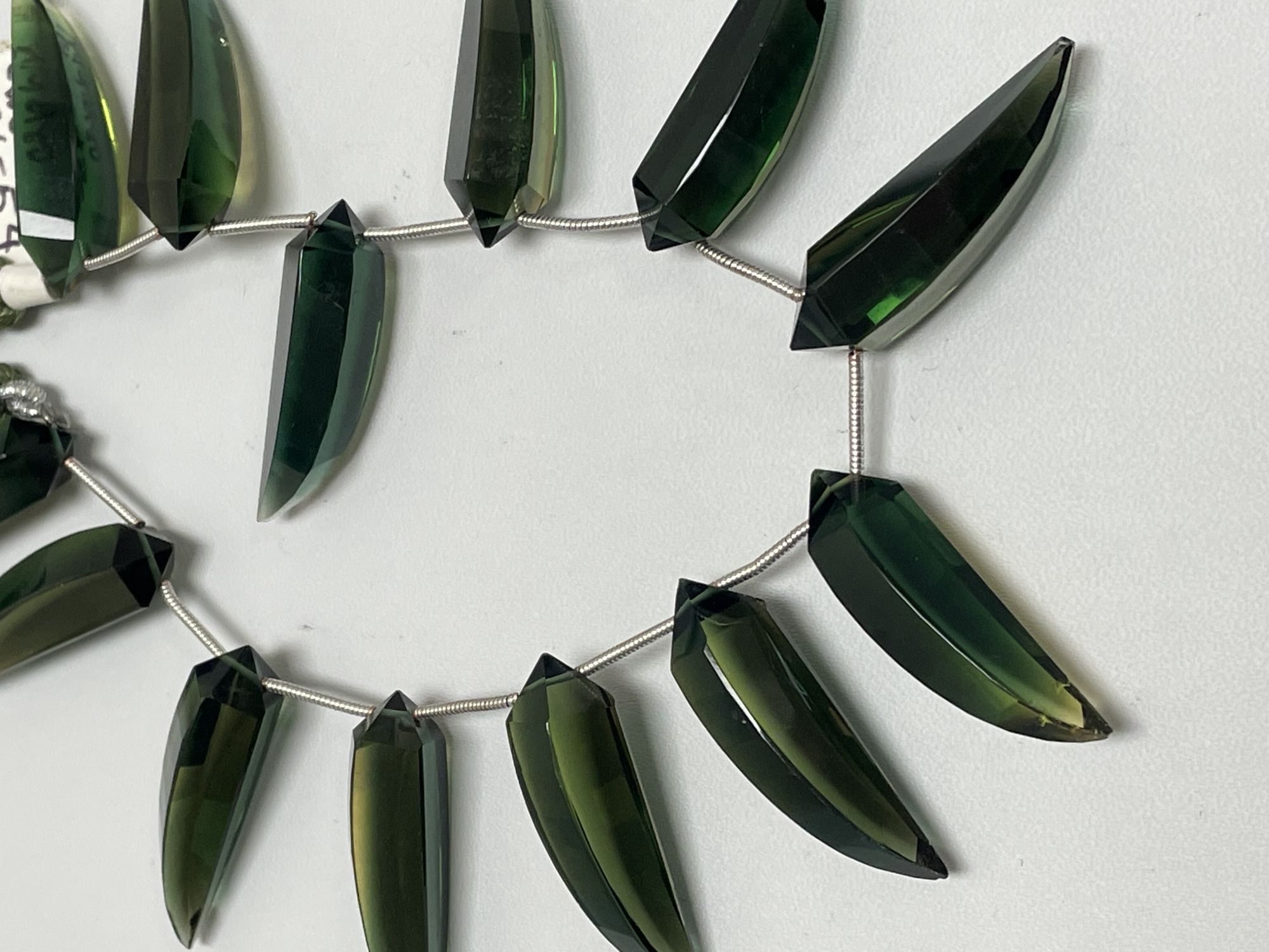 Green Hydro Quartz Okra Faceted