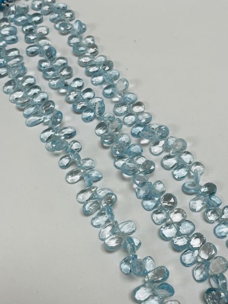 Sky Blue Topaz Pear Faceted