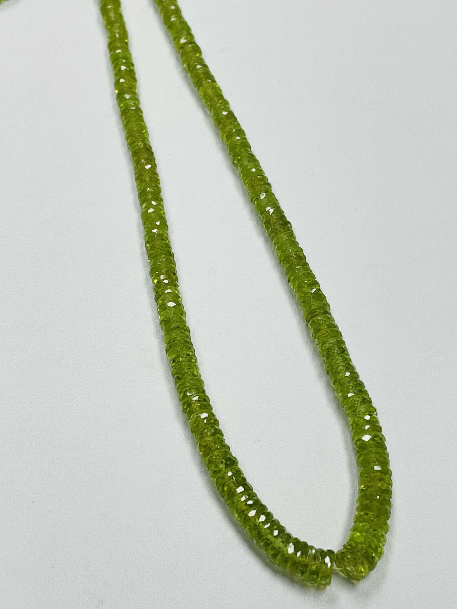 Peridot Tire Faceted
