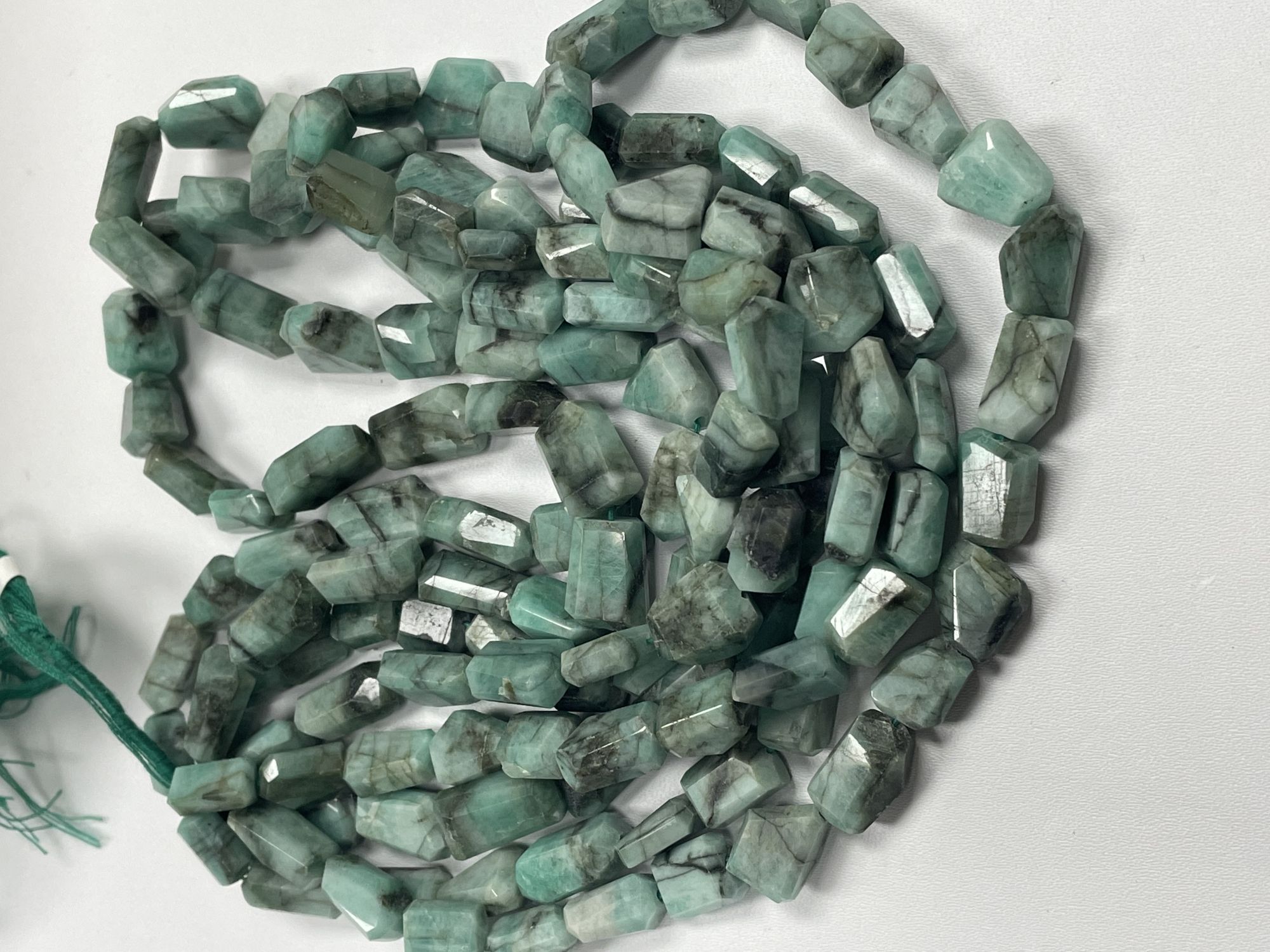 Emerald Nugget Faceted