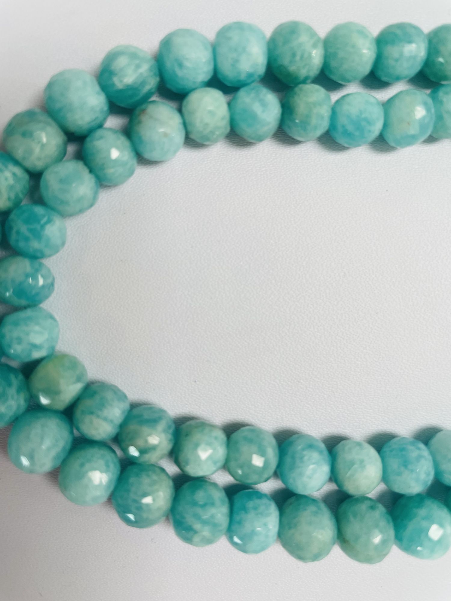 Amazonite Round Faceted