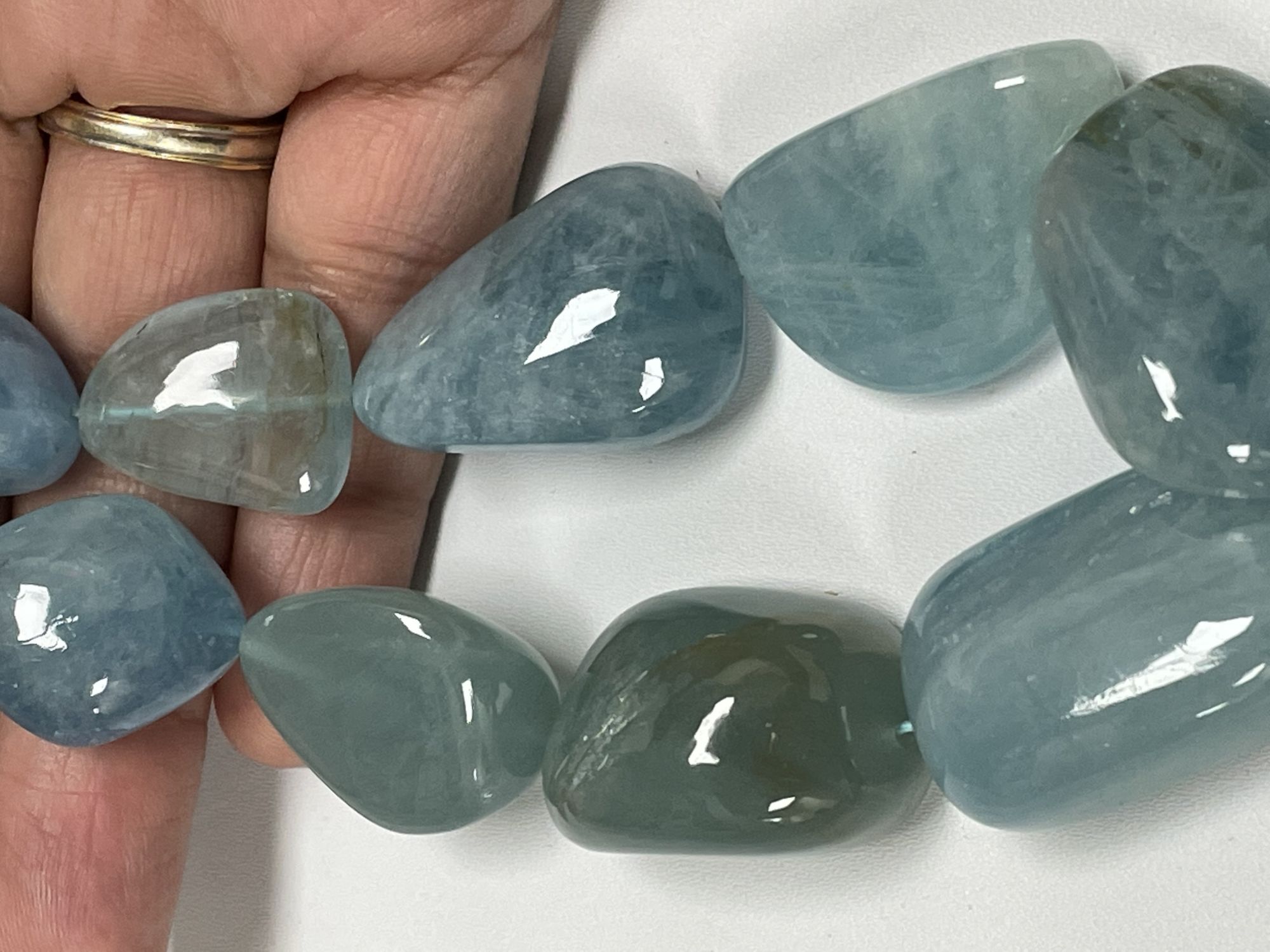 Aquamarine Nugget Smooth