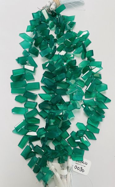 Green Onyx Funky Slices