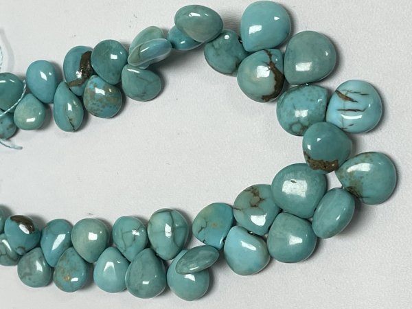 Turquoise Heart Smooth