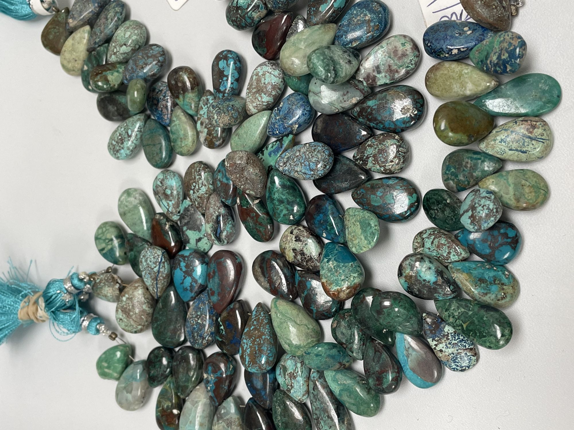Chrysocolla Pears Smooth