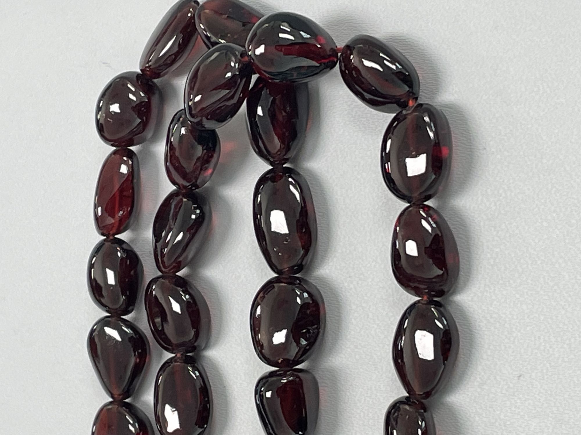 Red Garnet Nugget Smooth