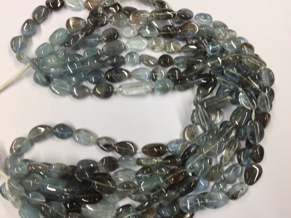Copper Aquamarine nuggets Smooth