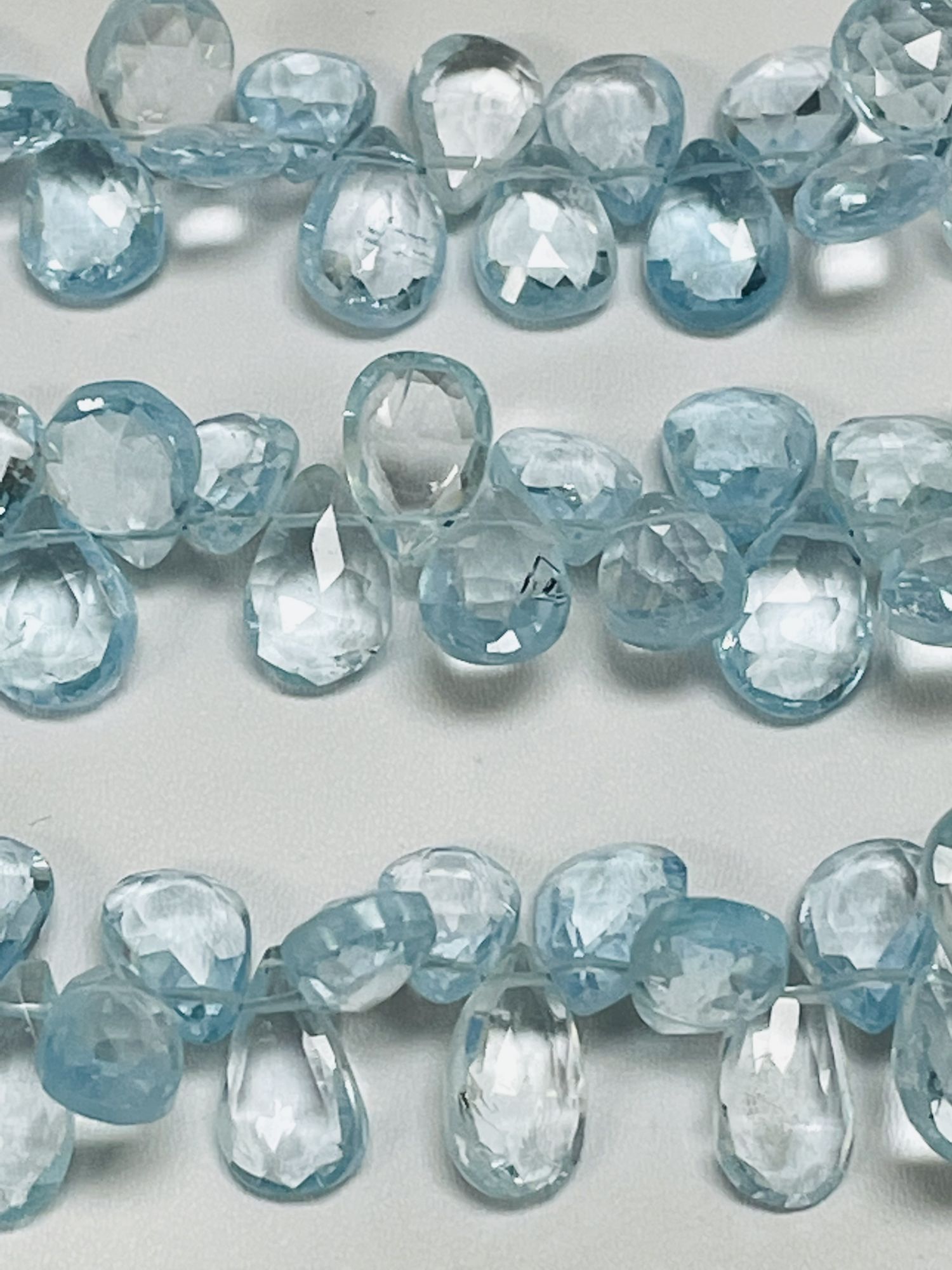Sky Blue Topaz Pear Faceted