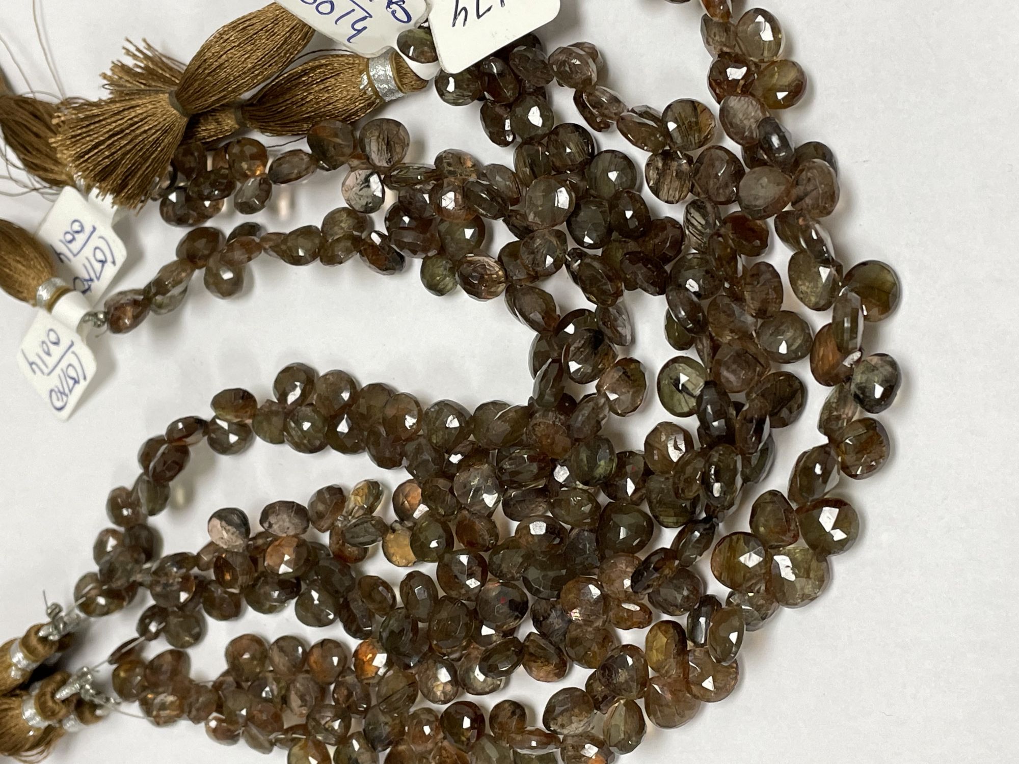 Andalusite Heart Faceted