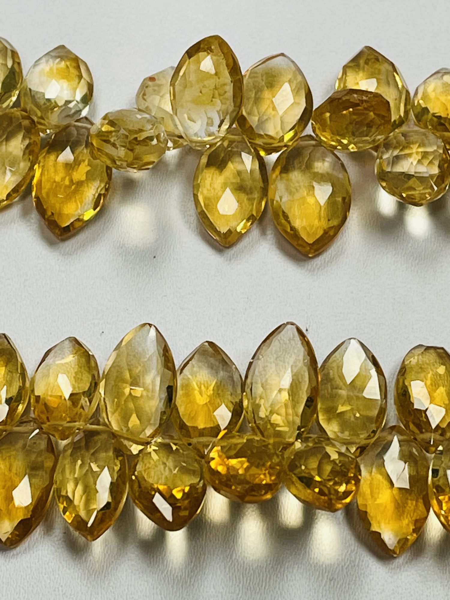 Citrine Marquise Faceted