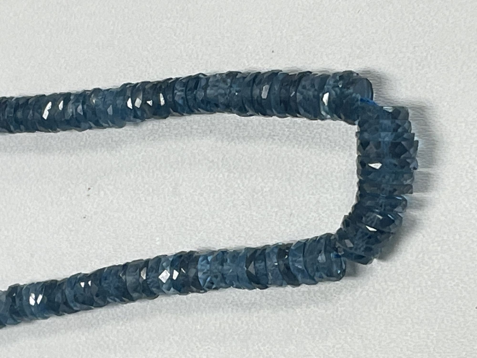 London Blue Topaz Tire Faceted