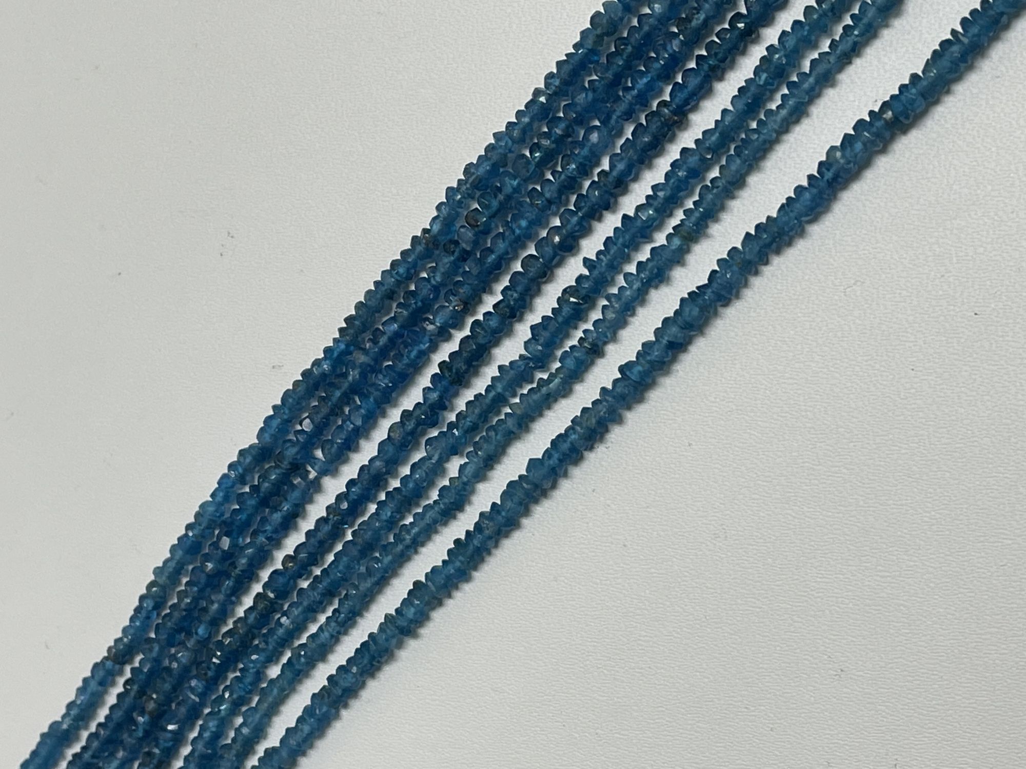 Neon Apatite Rondelle Faceted