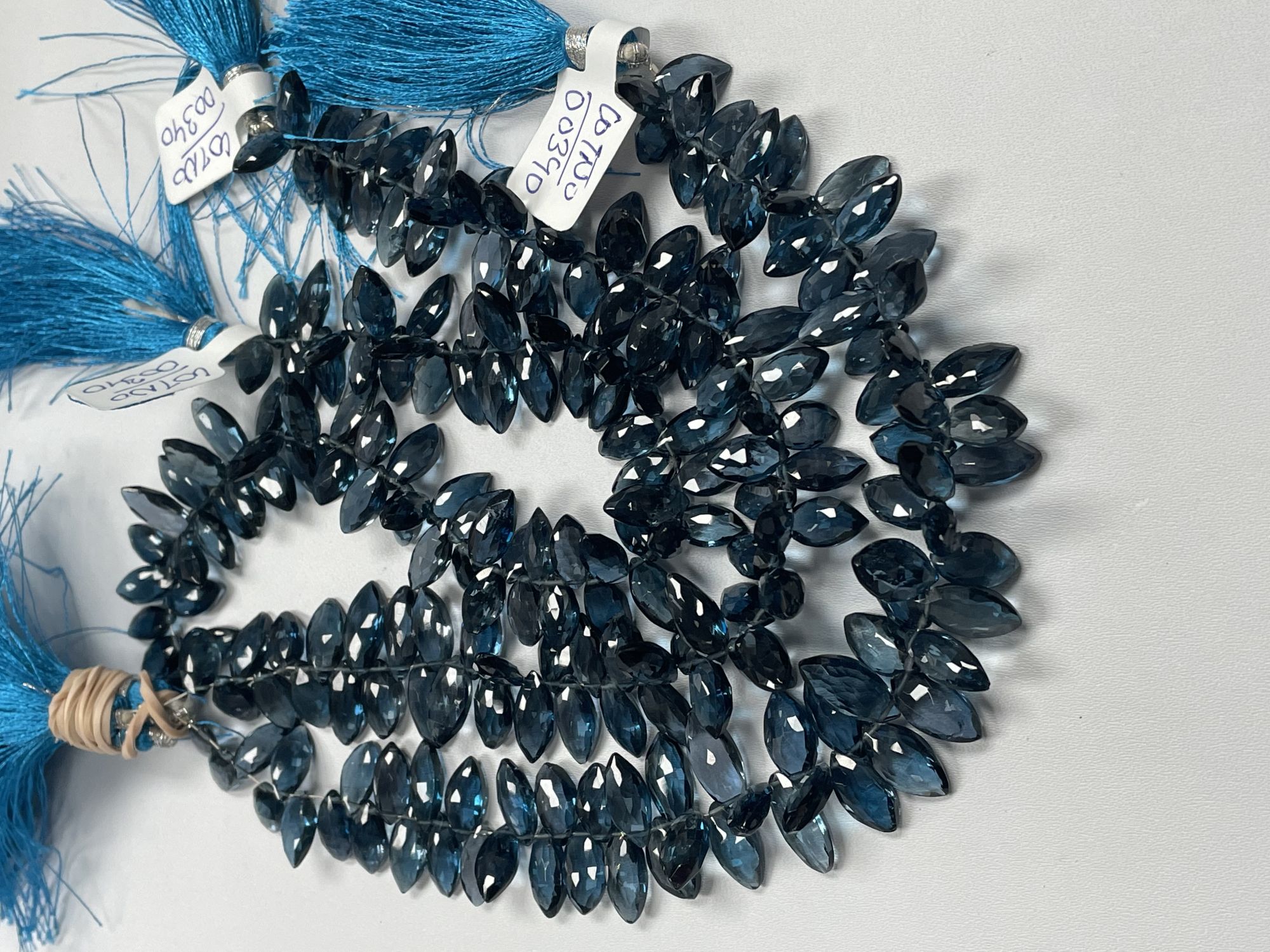 London Blue Topaz Marquise Faceted