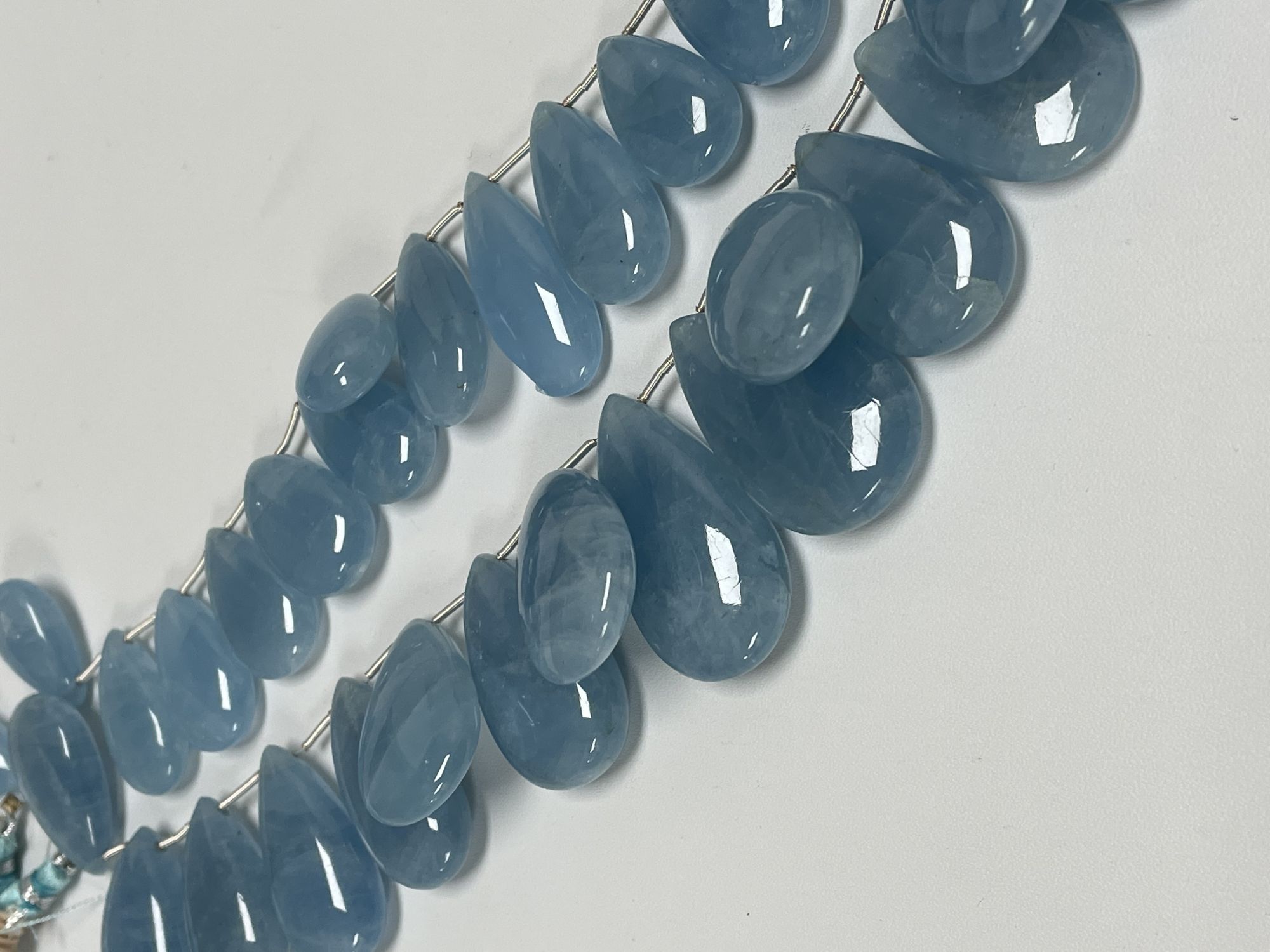 Aquamarine Pear Smooth