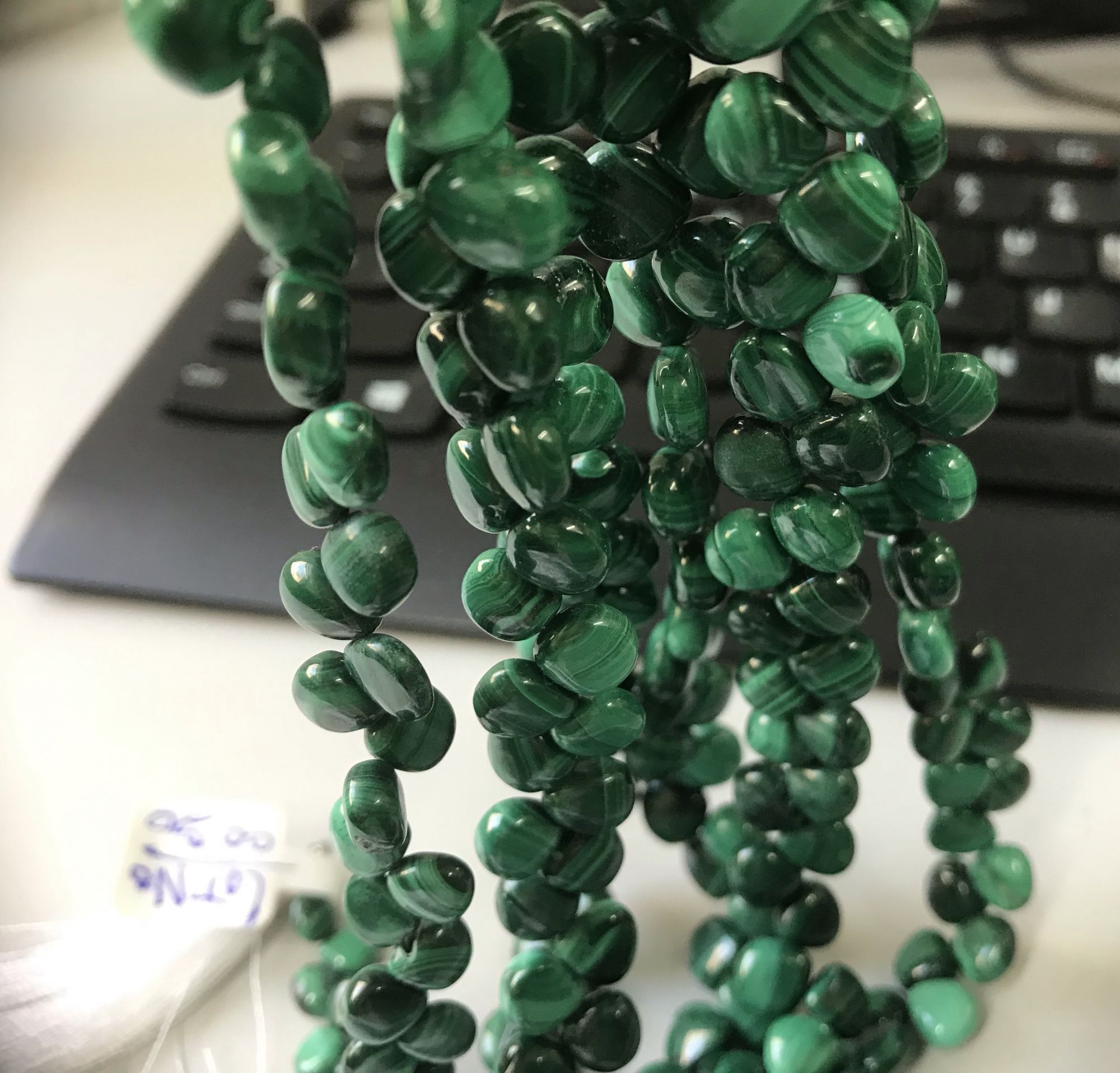 Malachite Hearts Smooth