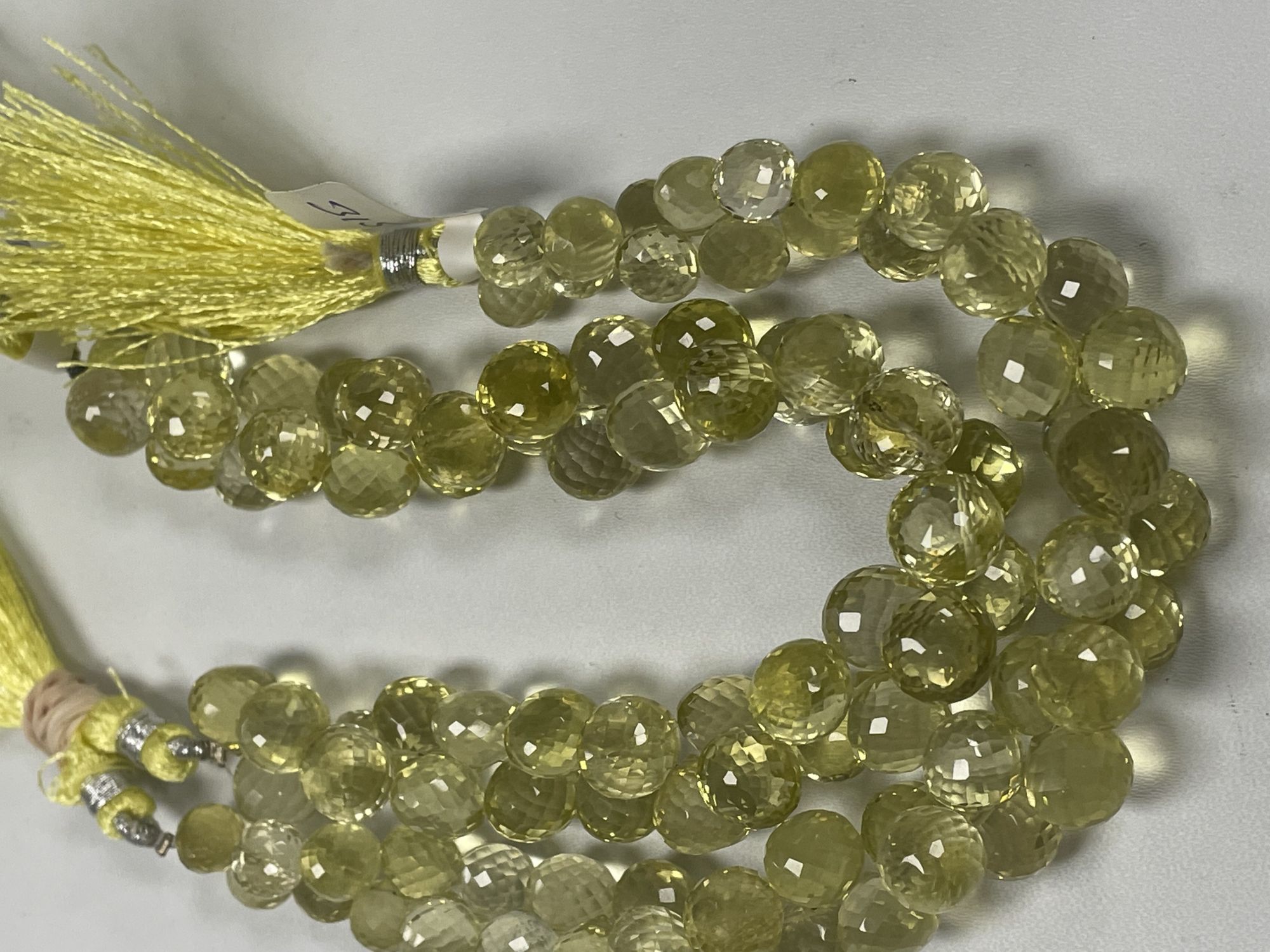 Lemon Quartz Onion Faceted