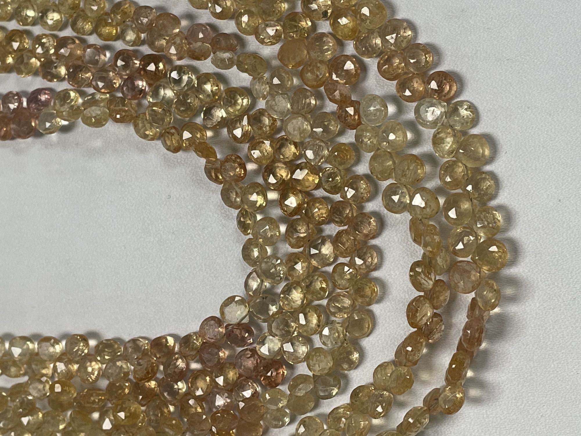 Imperial Topaz Heart Faceted