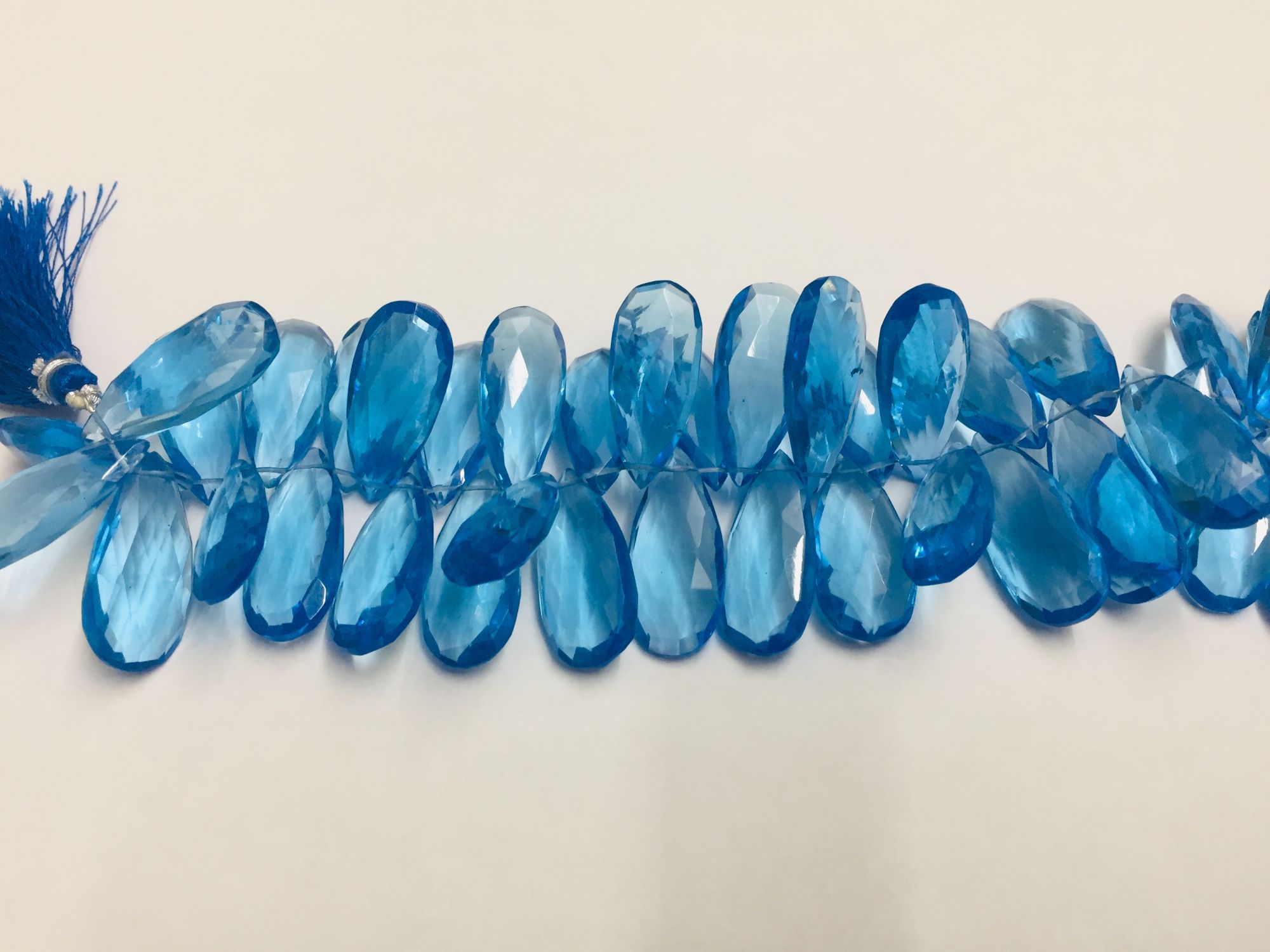 Hydro Quartz Pears Faceted