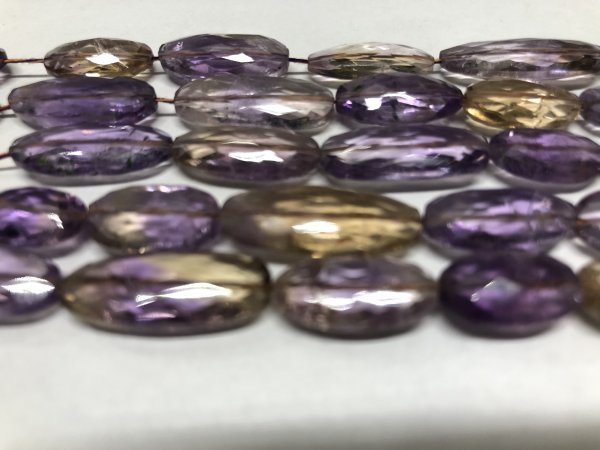 Ametrine Ovals Faceted