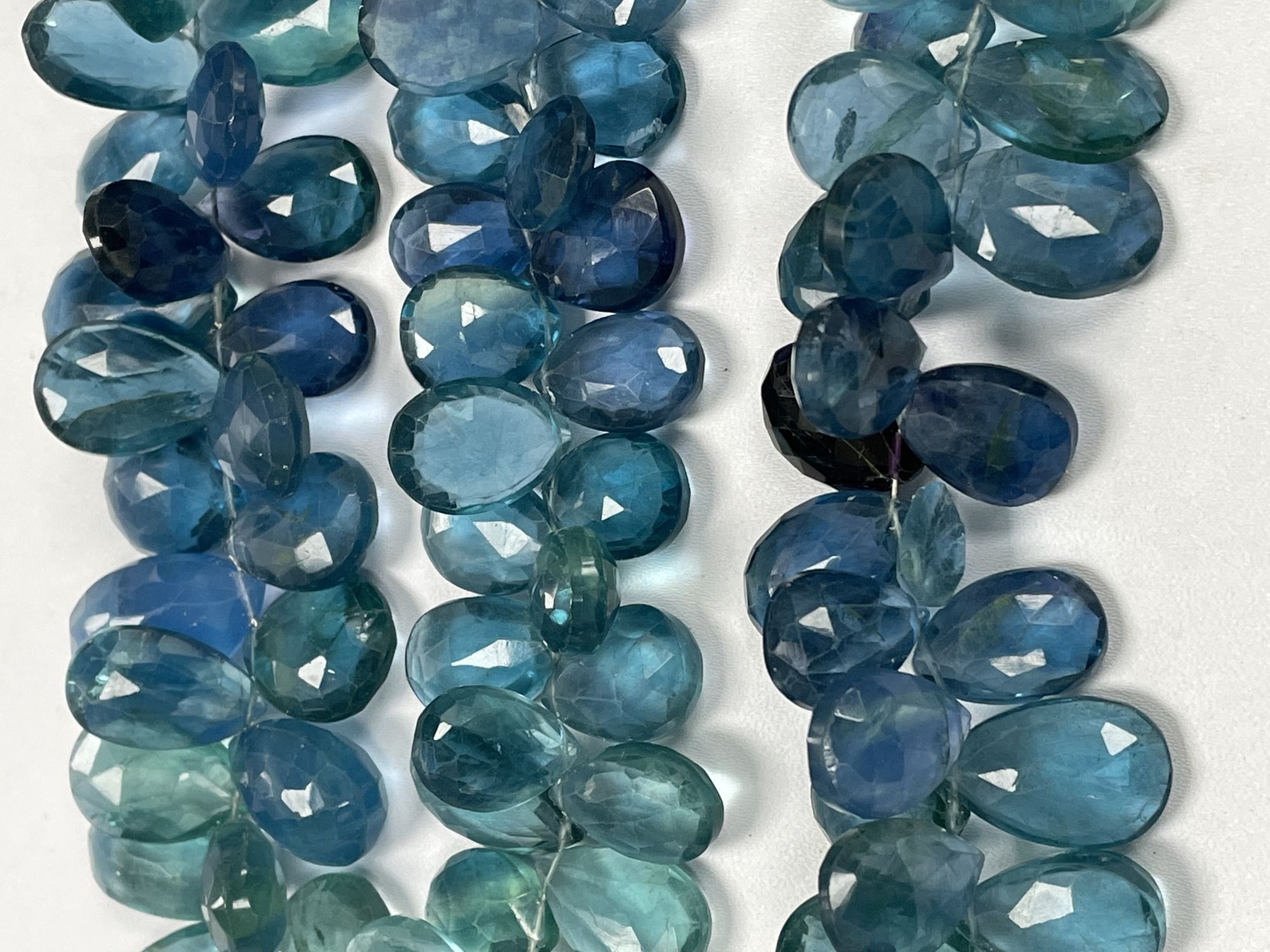 Fluorite Pear Faceted