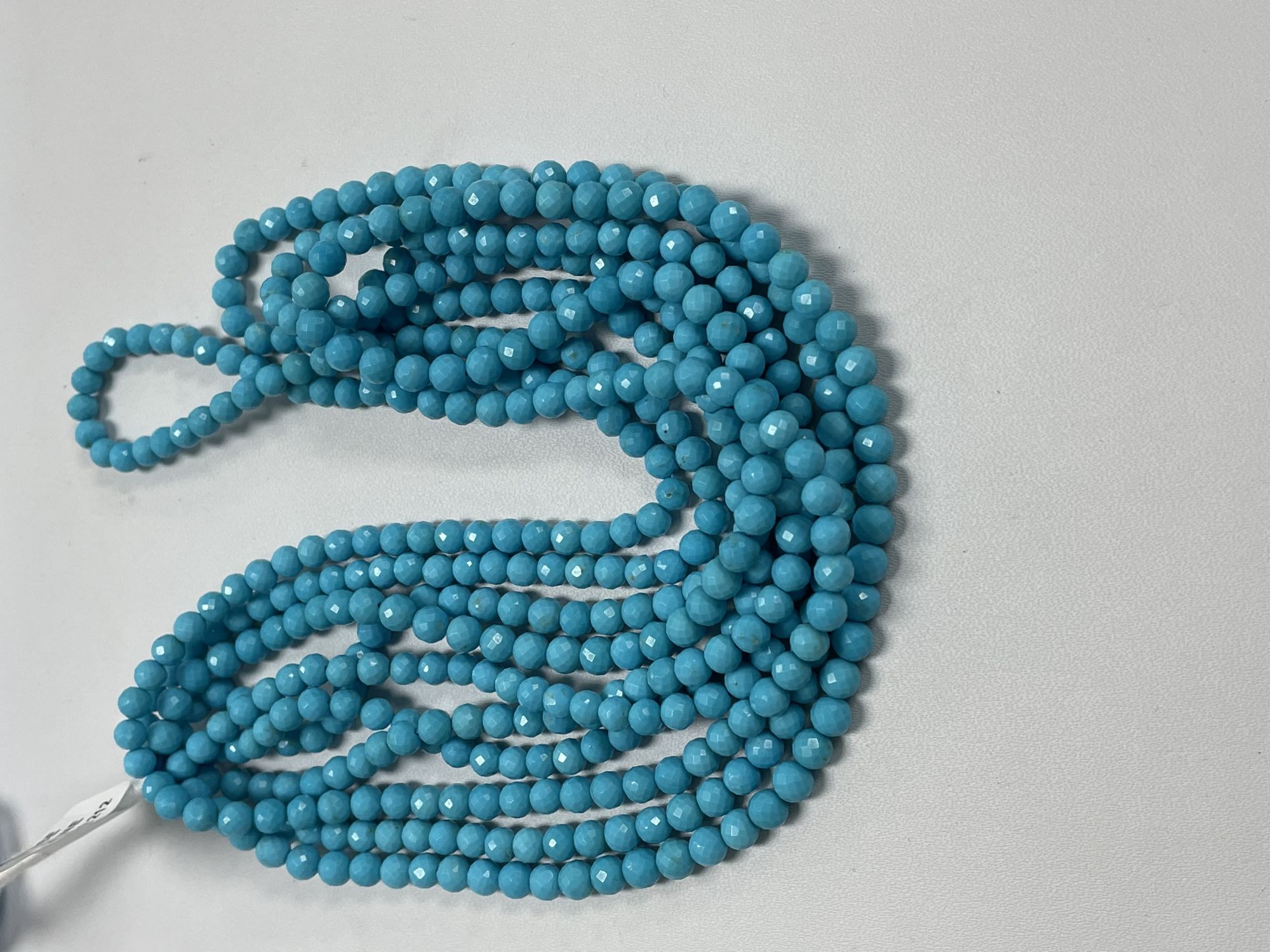Turquoise Round Faceted