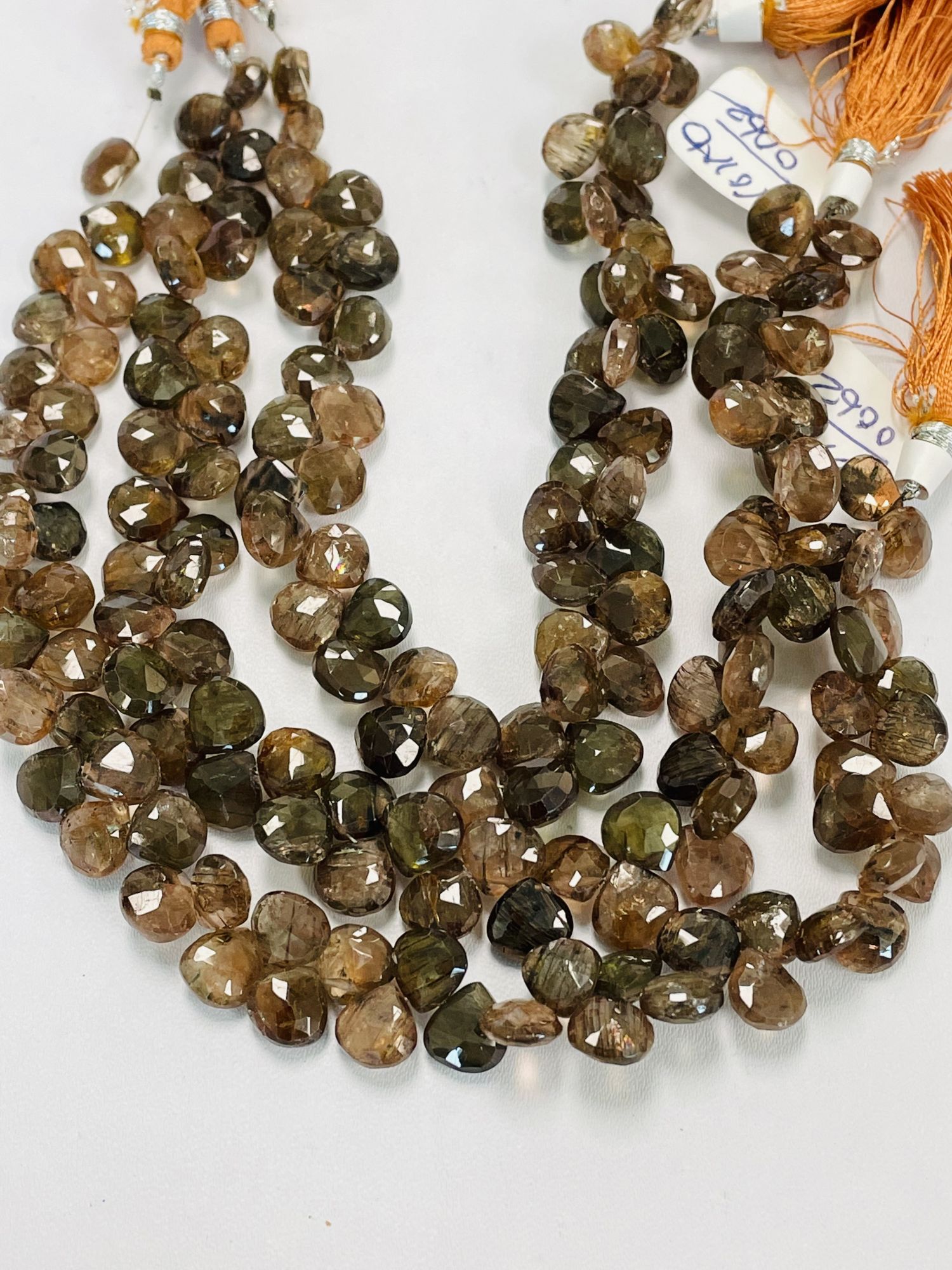 Andalusite Heart Faceted