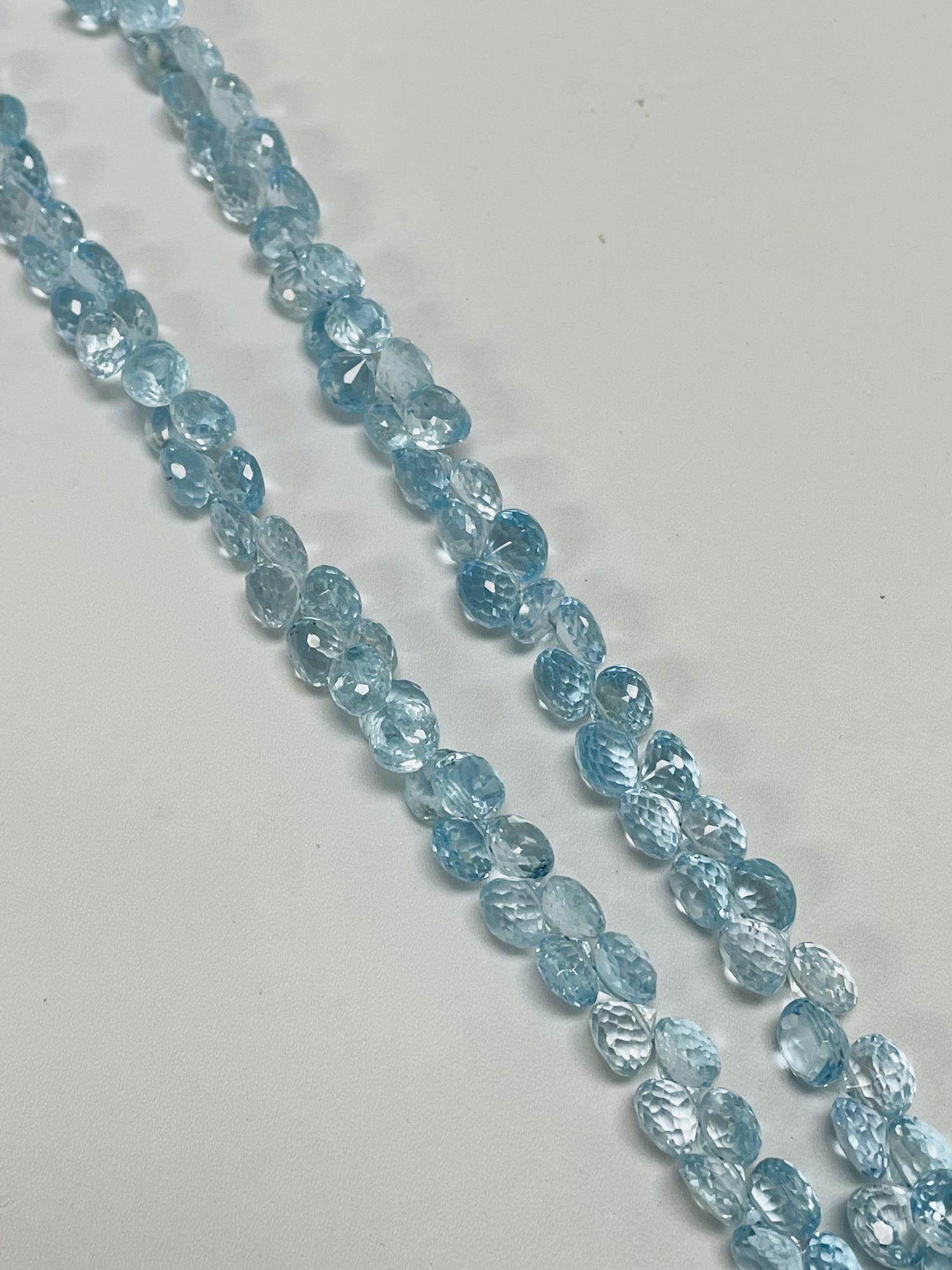 Sky Blue Topaz Onion Faceted