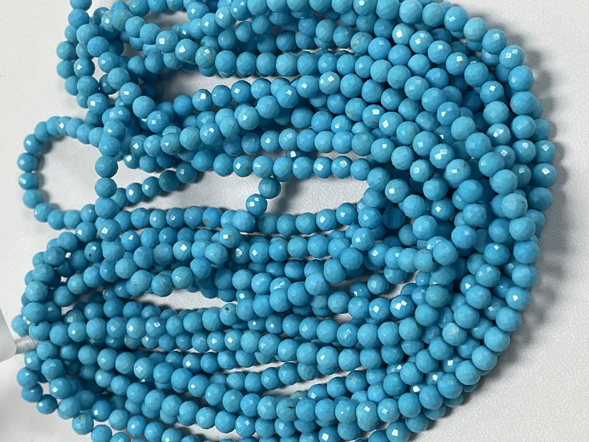 Turquoise Round Faceted