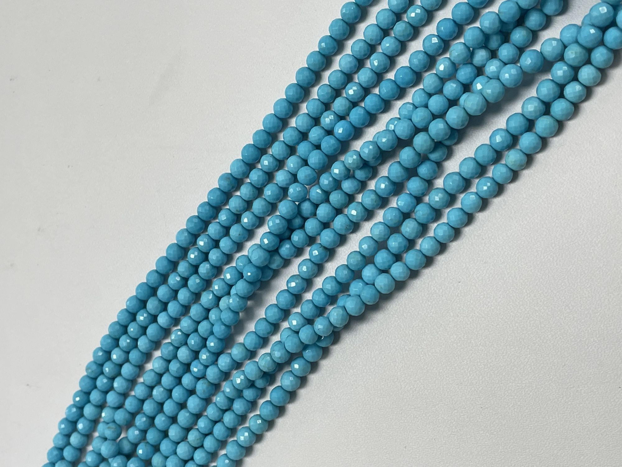Turquoise Round Faceted