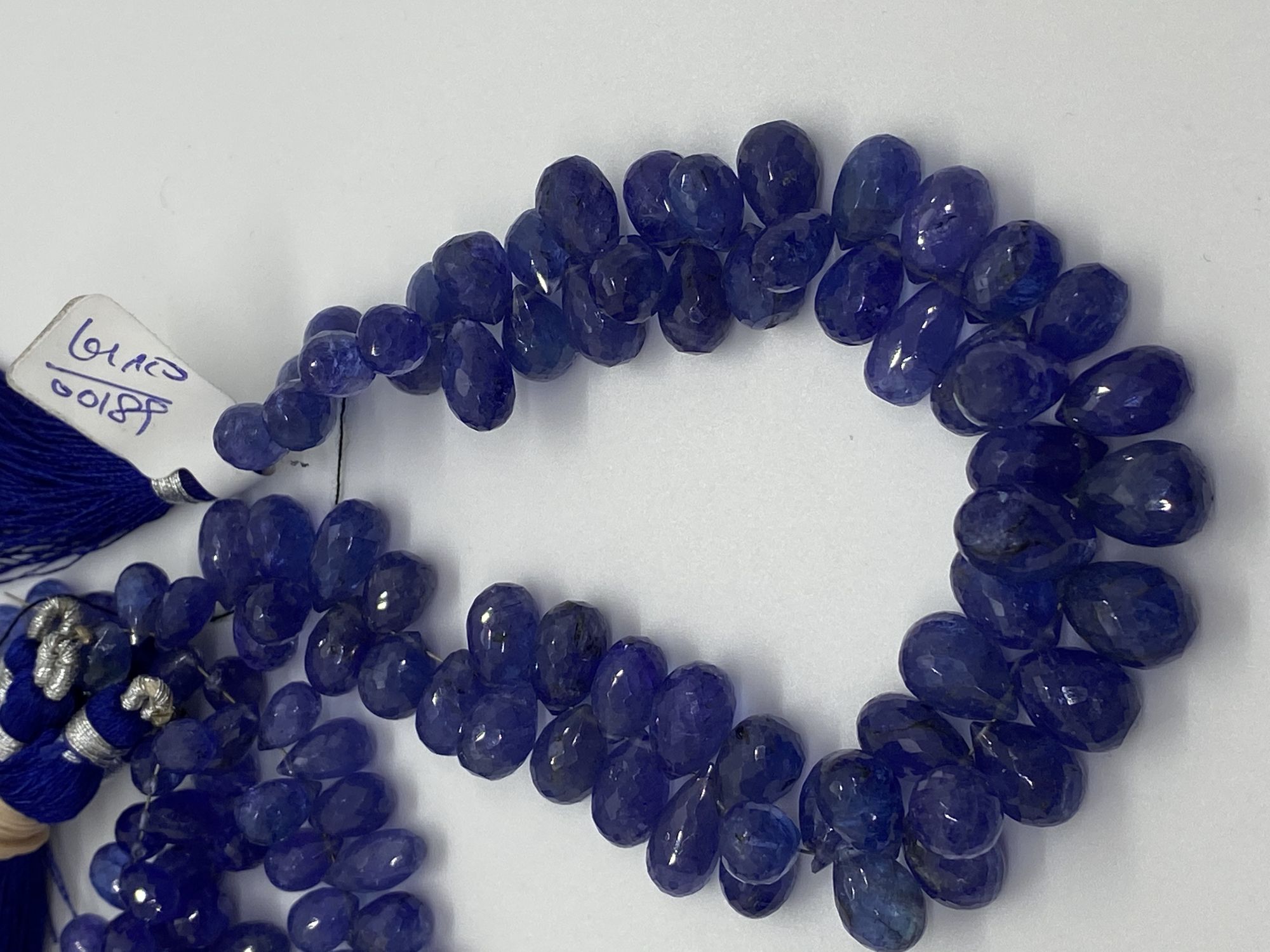 Tanzanite Drops Faceted