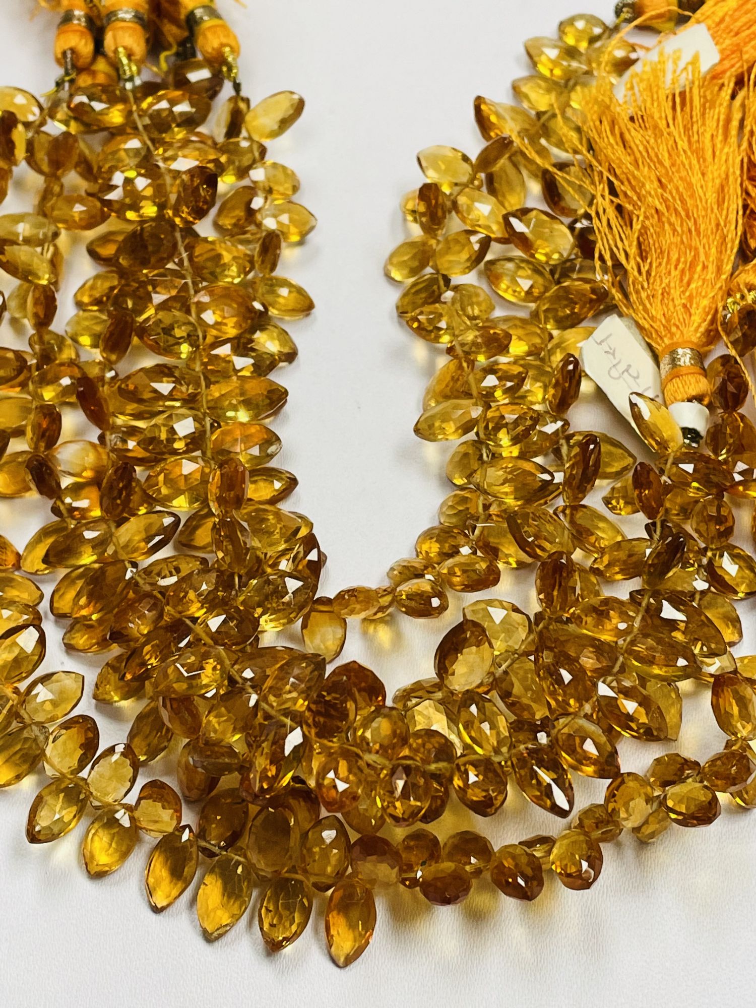 Citrine Marquise Faceted