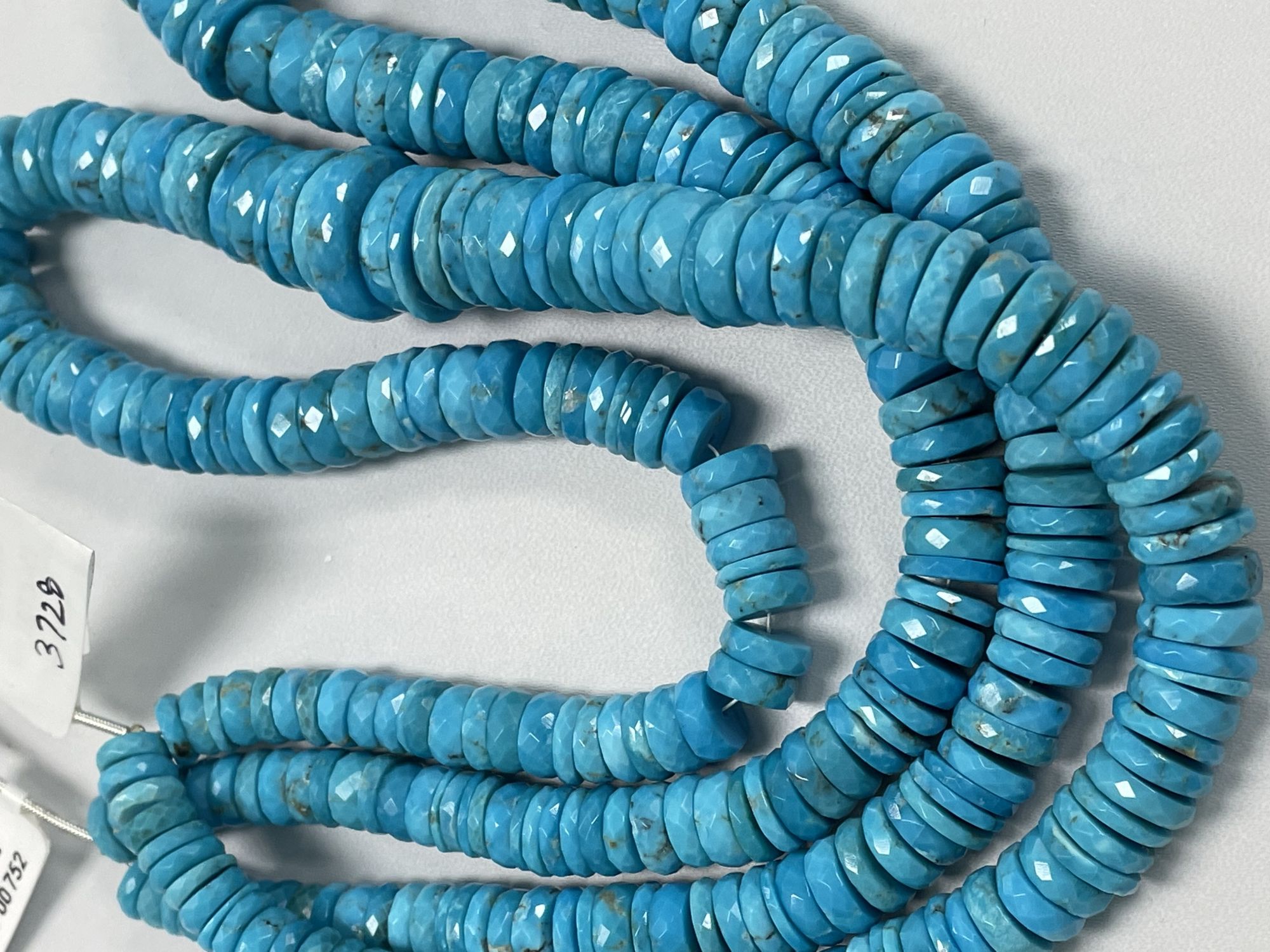 Turquoise Tire Faceted