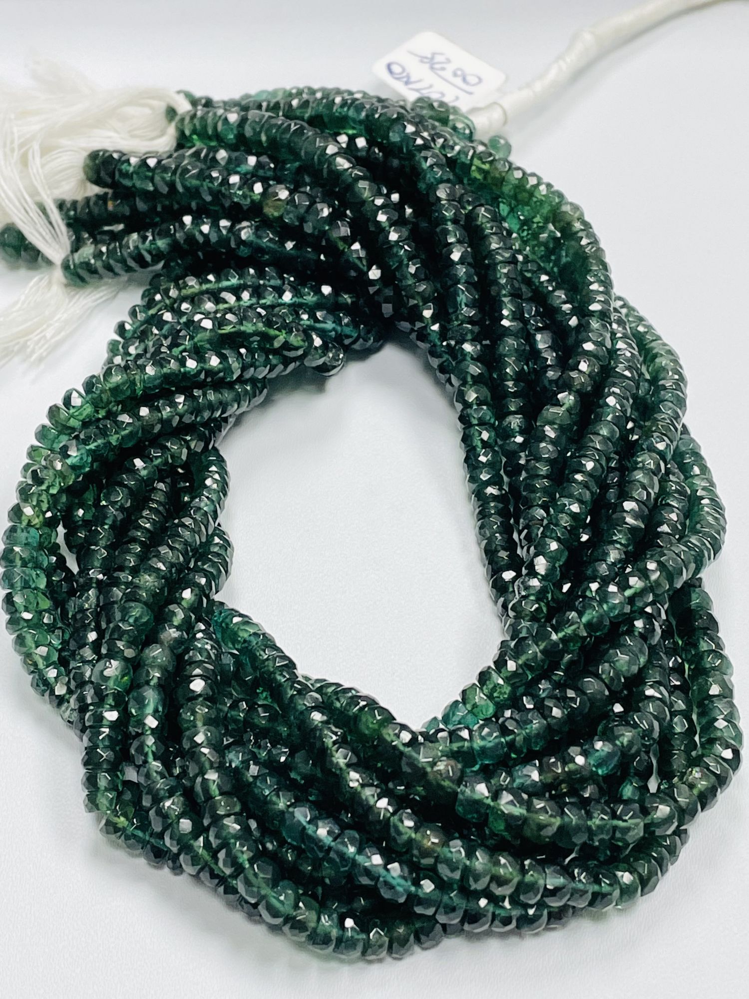 Apatite Rondelle Faceted