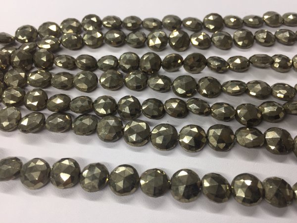 Pyrite Coins Faceted