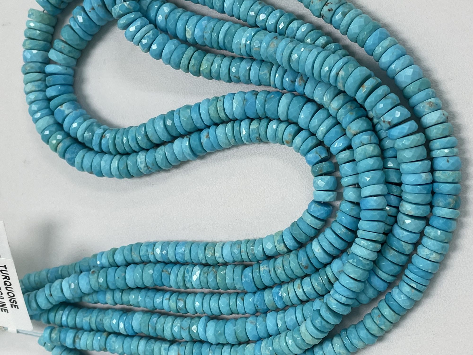 Turquoise Tire Faceted