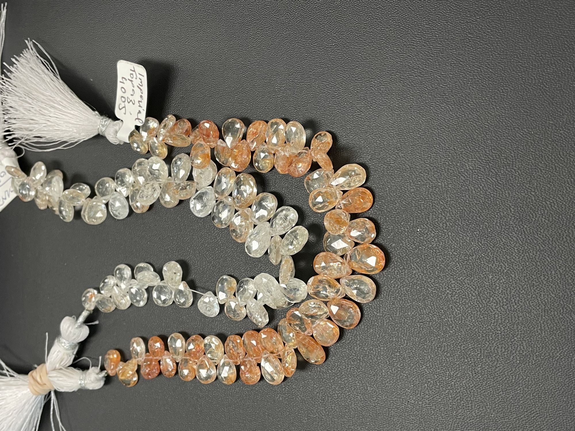 Imperial Topaz Pear Faceted