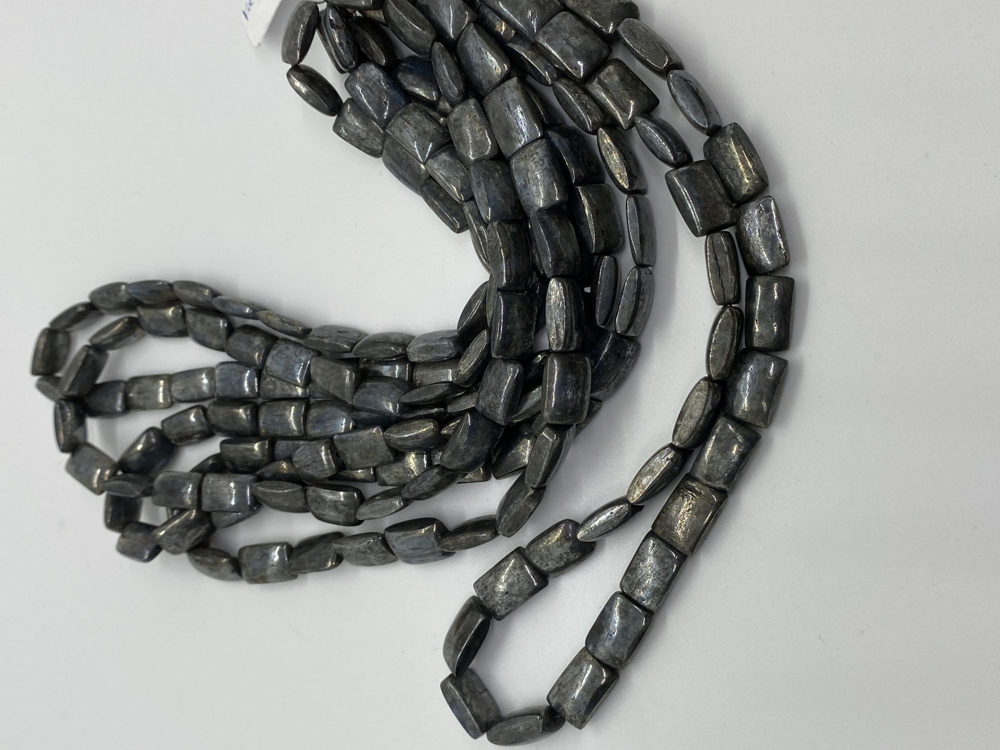 Coated Grey Kyanite Rectangle Smooth