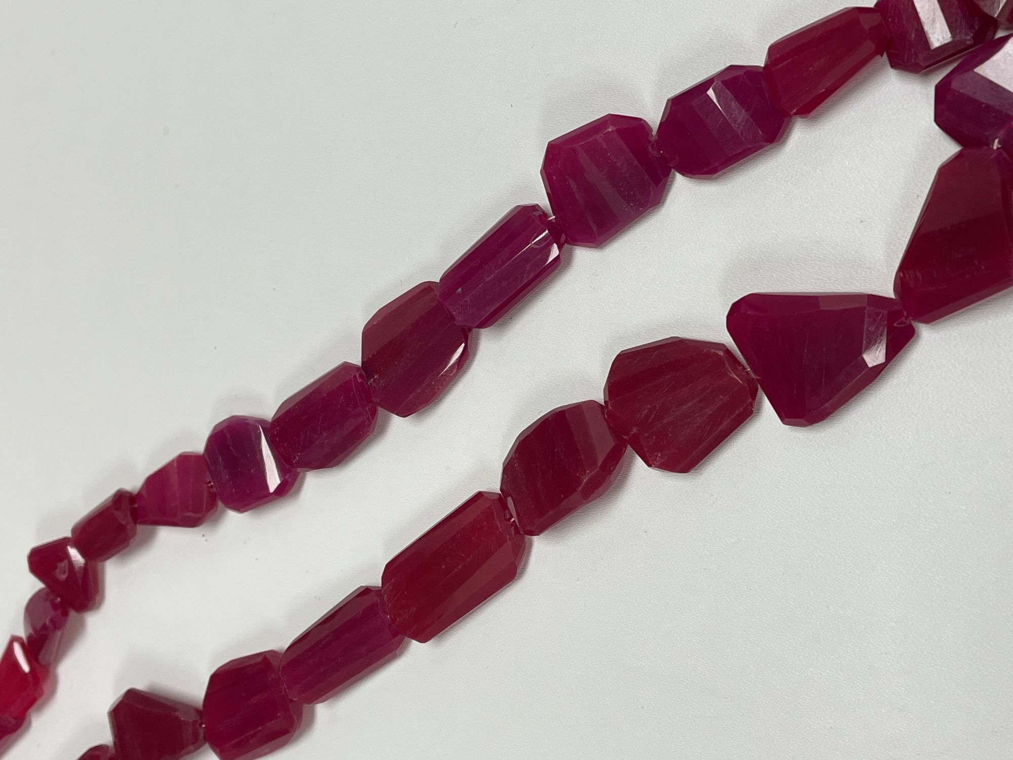 Pink Chalcedony Nugget Faceted