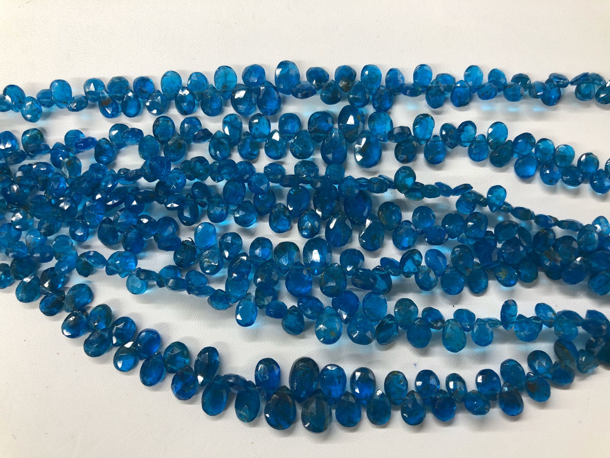 Apatite Pear Faceted NATURAL