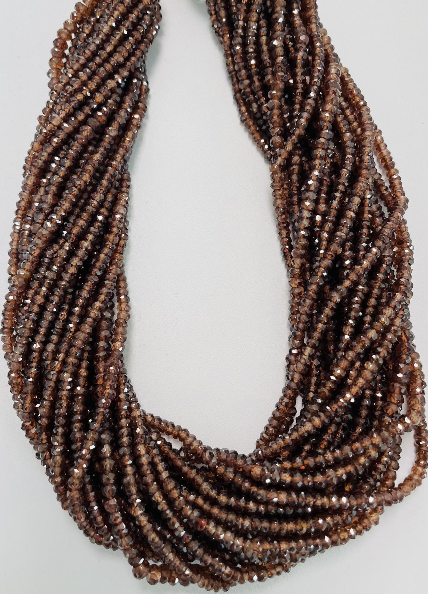 Zircon Rondelle Faceted