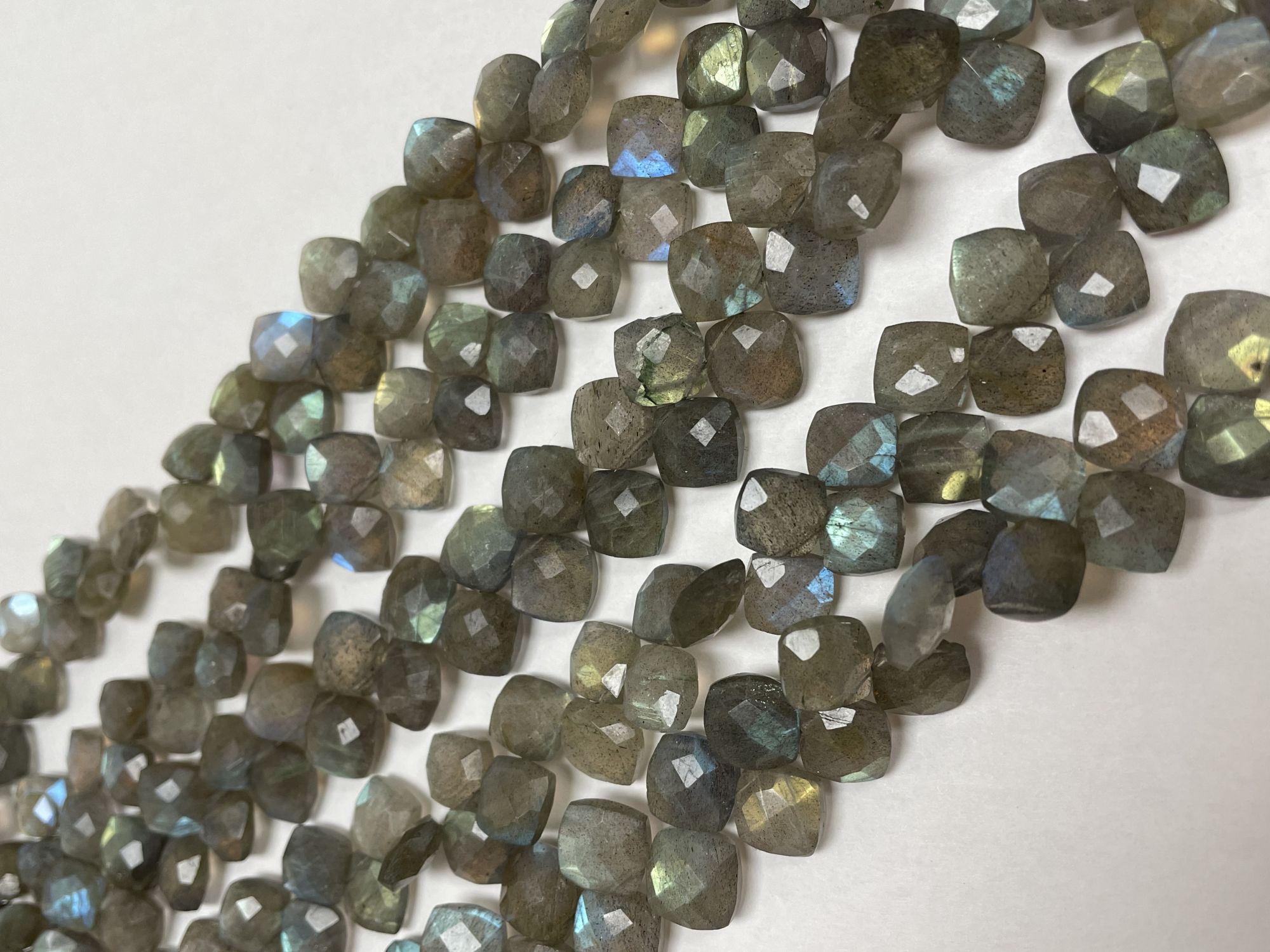 Labradorite Cushion Faceted