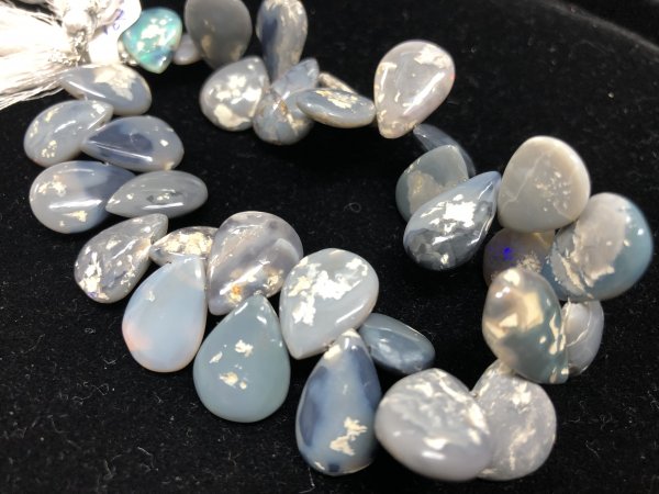 Lightning Ridge Australian Opal Pears Smooth