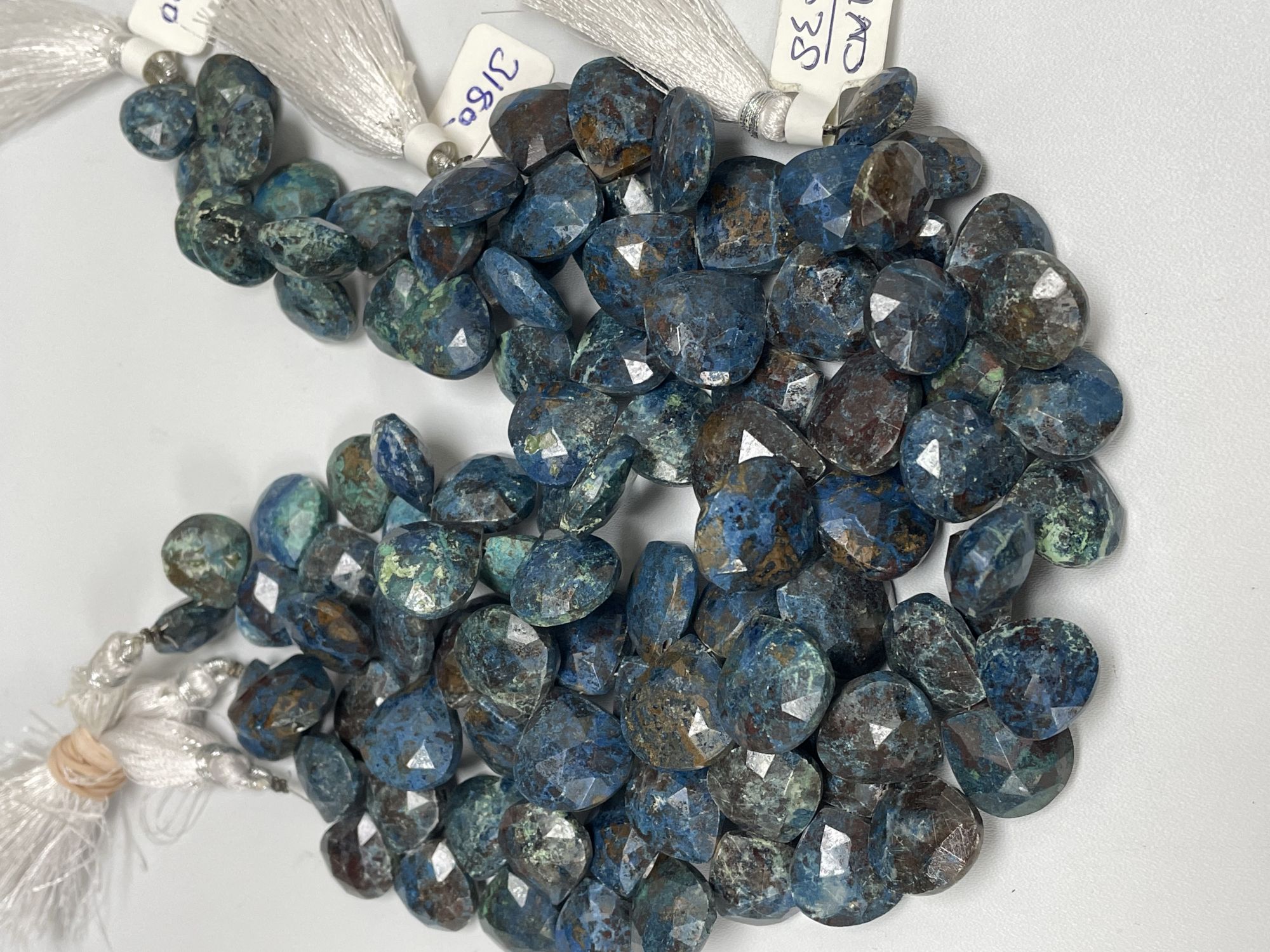 Chrysocolla Heart Faceted